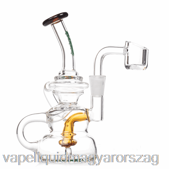 Ooze Flood Mini Dab Rig Tengeri Homok Borostyán (tiszta / Borostyánsárga) Vape Folyadék